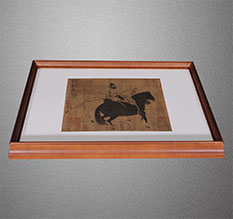 汉中书画装裱配框服务案例