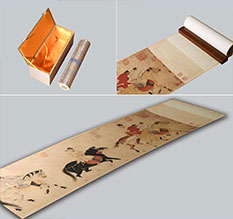 汉中馆藏书画复制博物馆书画复制服务